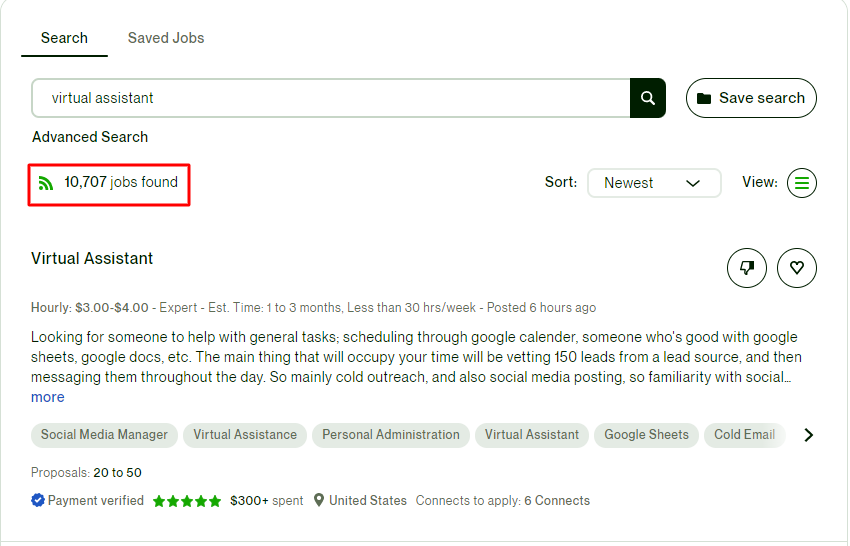 Virtual Assistant Jobs On Upwork